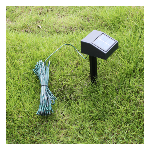 BrainyDeal 100 LED Outdoor Christmas Decorations Fairy Lighting String Solar Power MULTI COLOR at Sears.com
