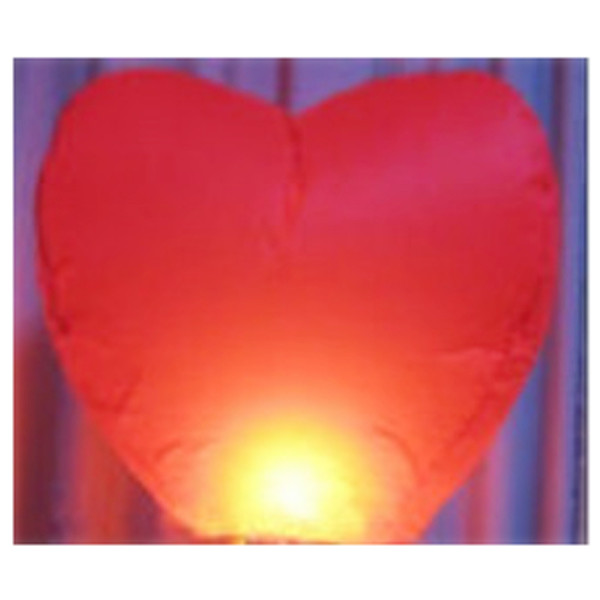 BrainyDeal Fire Sky Lanterns (Kongming Lantern) Red Heart Sky Lanterns For Birthday Wedding and Parties at Sears.com