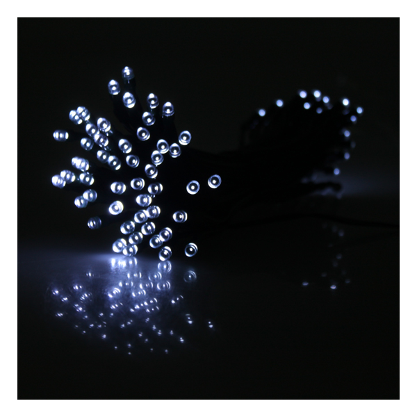 55ft 100 Led Light String Outdoor Garden Solar Outdoor Christmas