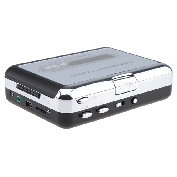 BrainyDeal Portable USB tape to MP3 Player Cassette Converter with  Headphones and software at Sears.com