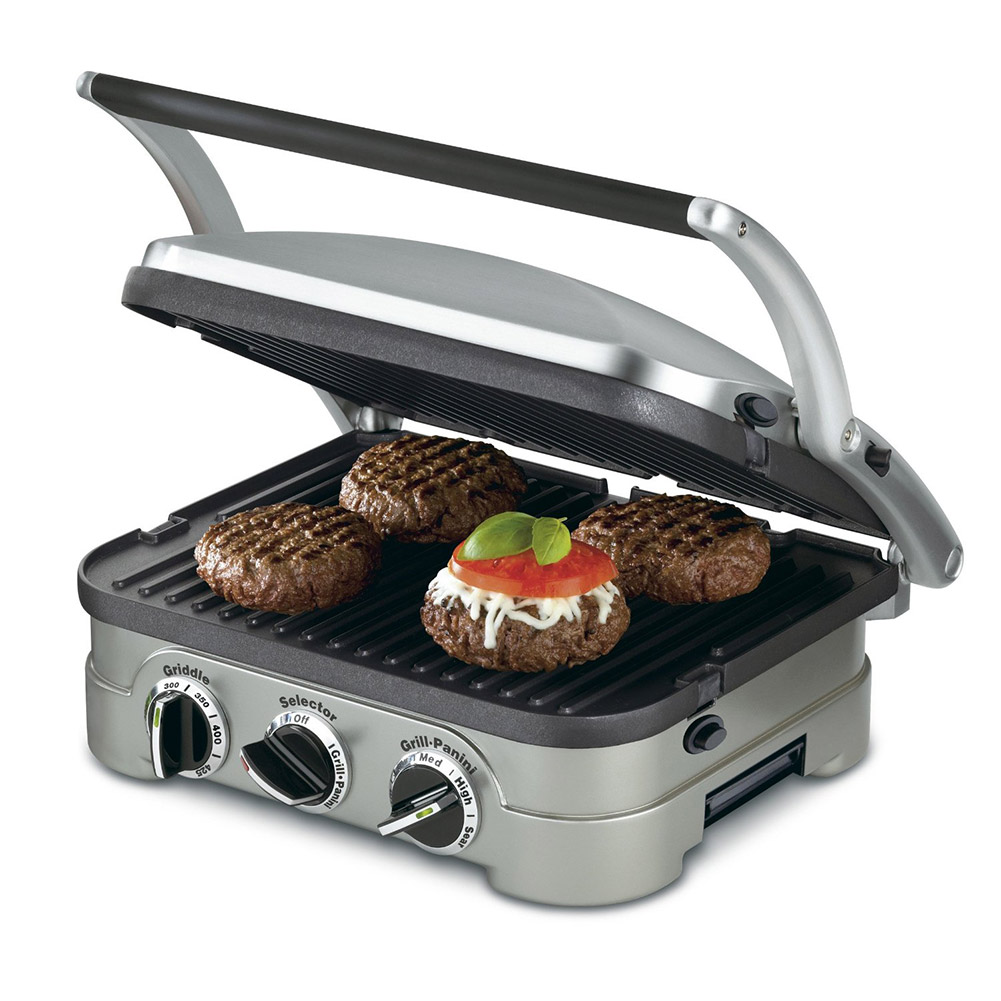 GR4N Cuisinart Griddler Multifunction Indoor Grill - Stainless Steel GR4N Cuisinart Griddler Multifunction Indoor Grill - Stainless Steel