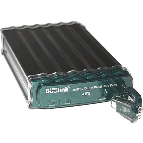 Buslink CipherShield 2 TB External Hard Drive - USB 3.0