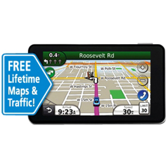 Garmin nvi 3790T 4.3-Inch Bluetooth Portable GPS Navigator with Lifetime Traffic Refurbished at Sears.com