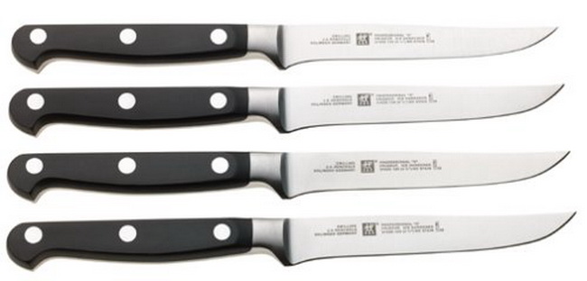 Henckels Twin Pro-S 4-Piece Steak 4.5-inch Set 39188-000 Henckels Twin Pro-S 4-Piece Steak 4.5-inch Set 39188-000