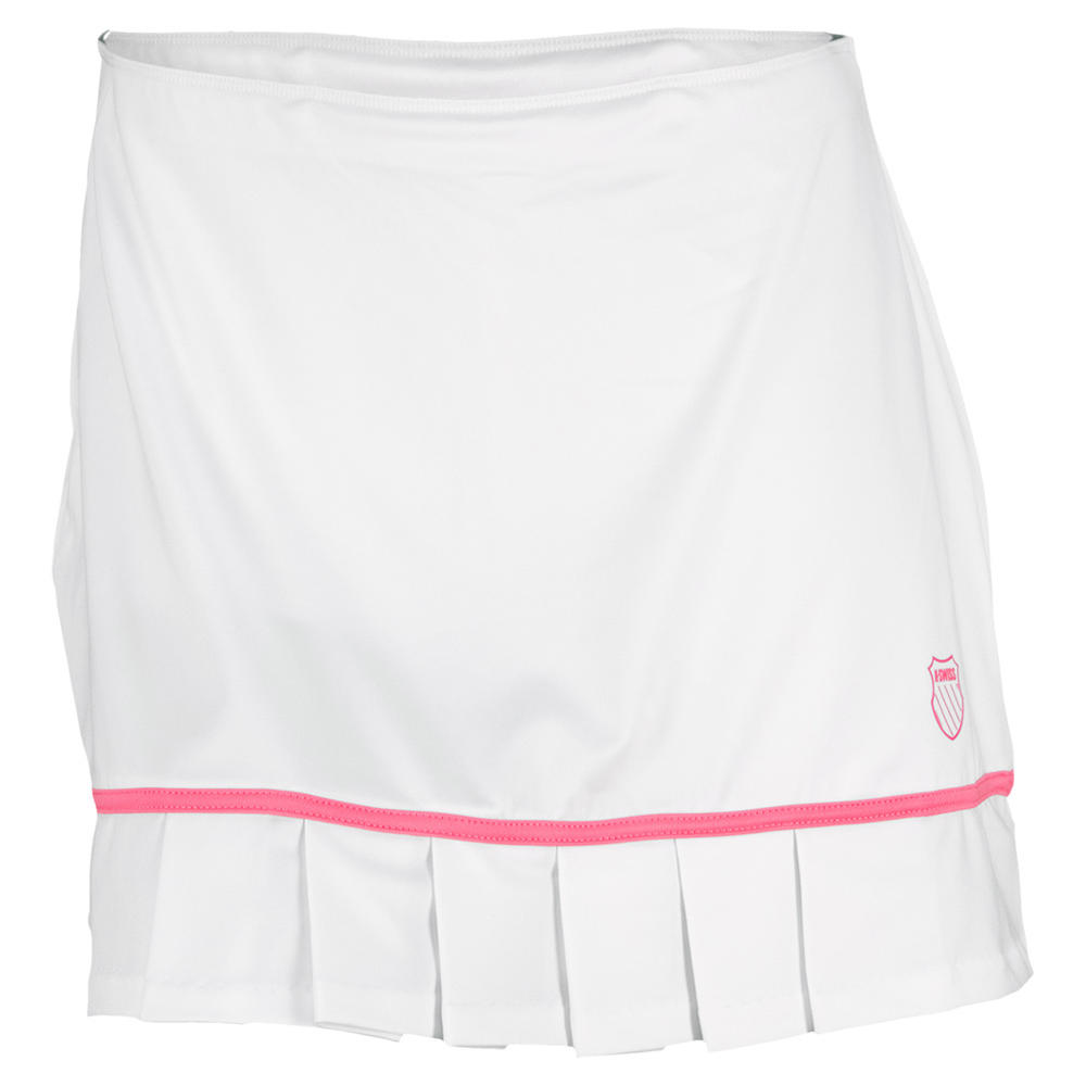K- Swiss Women`s Mesh Pleat Tennis Skirt