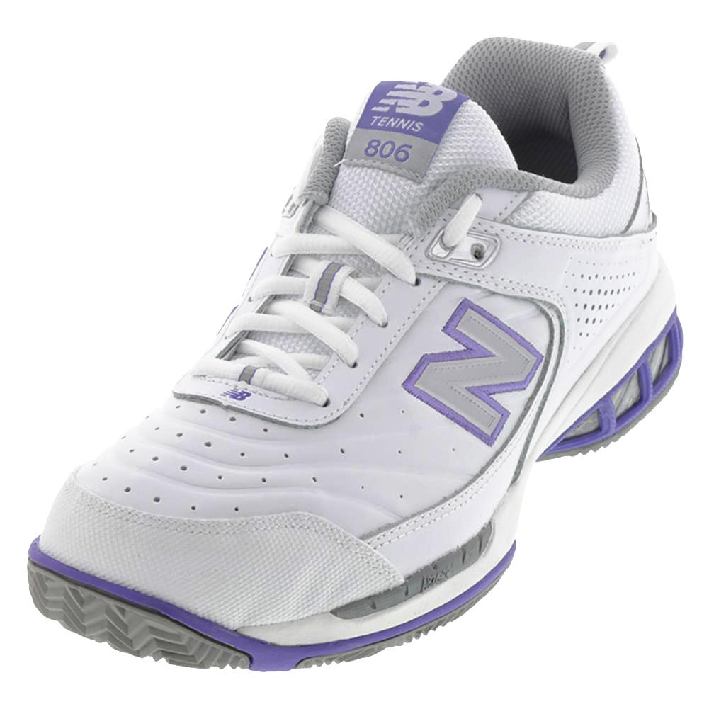 New Balance - Women`s WC806 B Width Tennis Shoes White - (WC806WB-S17)