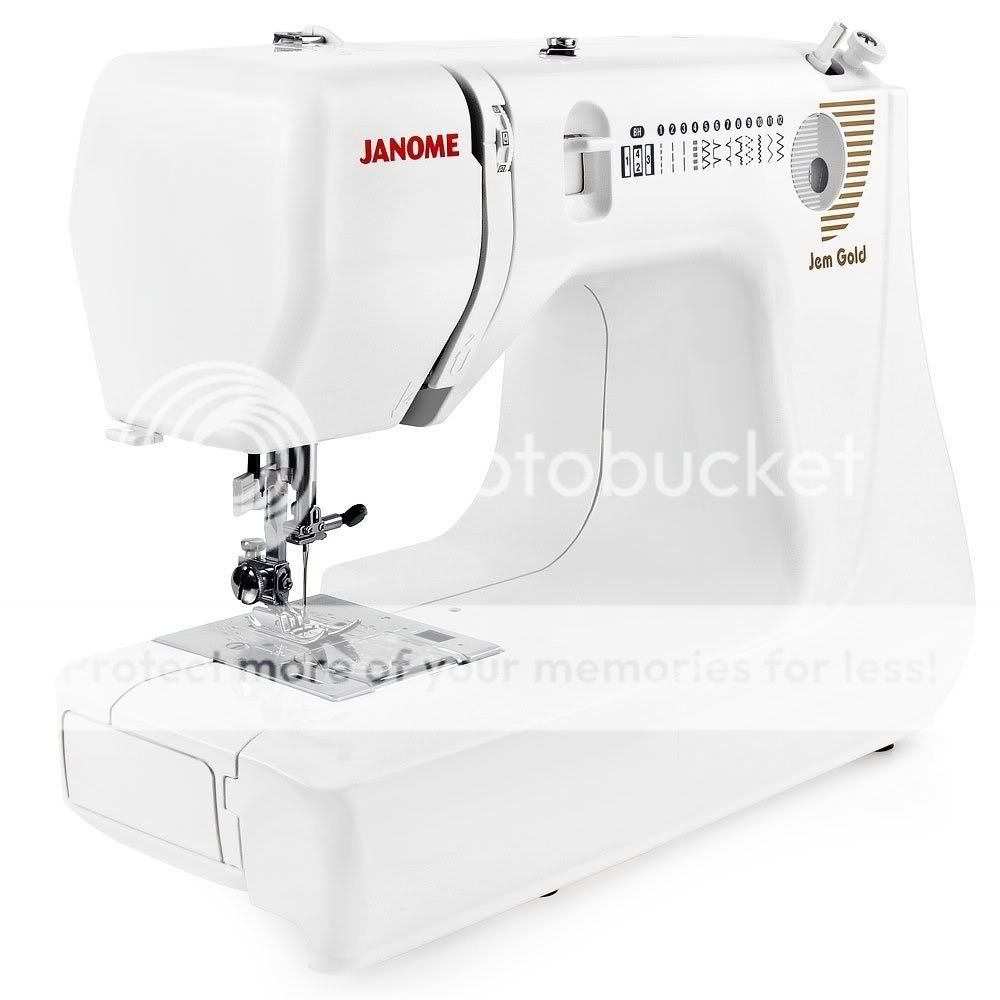 Janome Jem Gold 660 Lightweight Sewing Machine