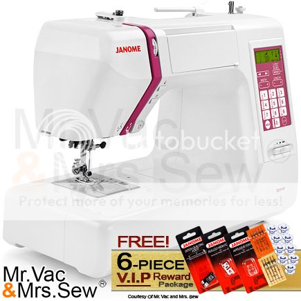 Janome DC5100 Computerized Sewing Machine w/ FREE! 6-Piece V.I.P Reward Package at Sears.com