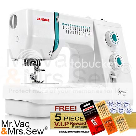 Janome Sewist 500 Sewing Machine w/ FREE! 5-Piece V.I.P Reward Package at Sears.com