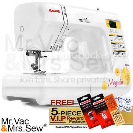Janome 7330 Computerized Sewing Machine w/ FREE! 5-Piece V.I.P Reward Package at Sears.com