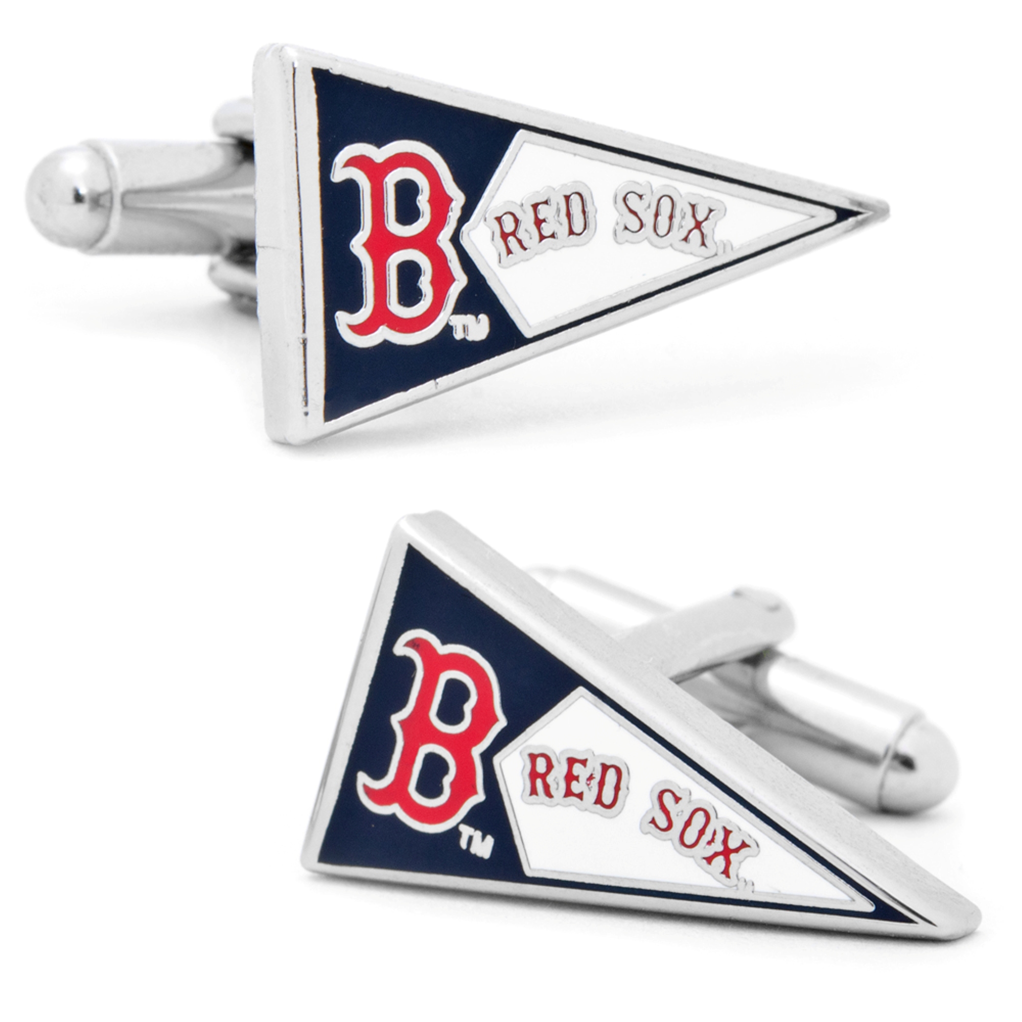 UPC 848873000099 product image for Red Sox MLB Pennant Cufflinks | upcitemdb.com