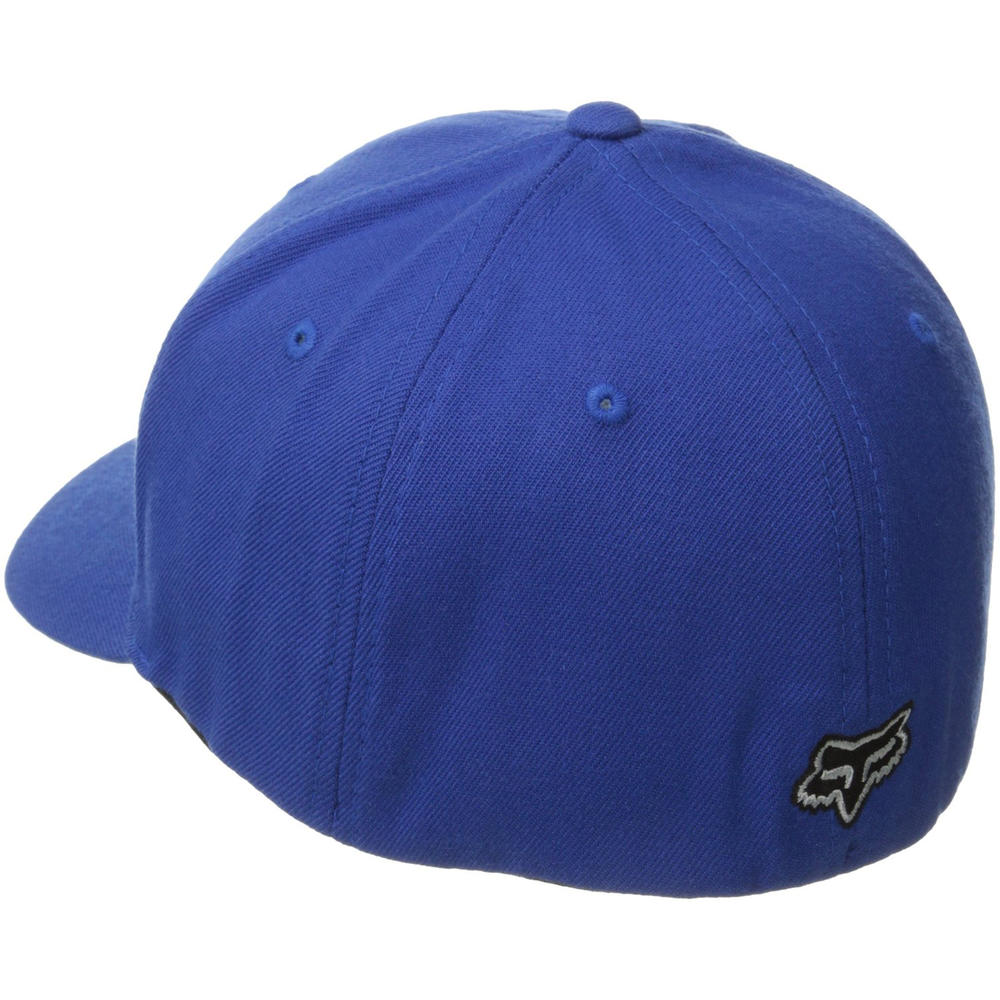 Fox Head Mens Kross Flexfit Baseball Cap Hat (Blue, Large/XL)