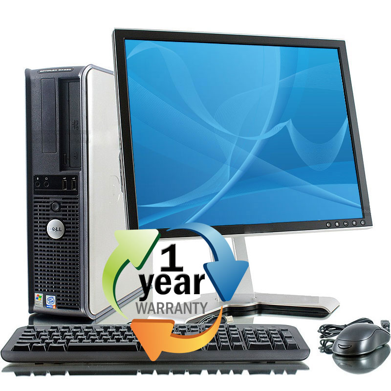 Dell REFURBISHED Dell Optiplex GX620LP 2.8GHz 4GB 40GB DVD Win XP Pro Desktop Computer +17" LCD at Sears.com