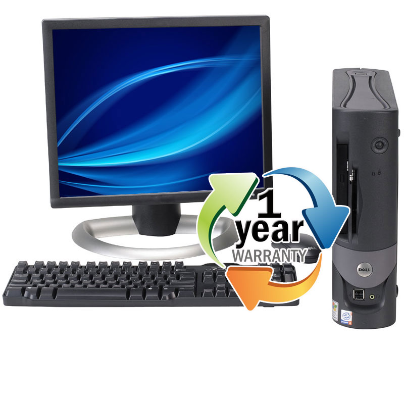 Dell REFURBISHED Dell Optiplex GX280 P4 2.8Ghz 2GB 40GB DVD Win XP Pro Desktop Computer + 17"LCD at Sears.com