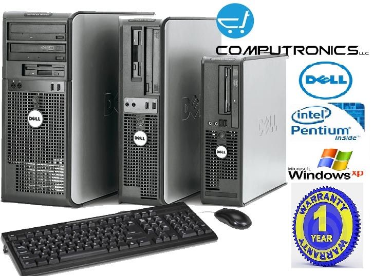 Dell Optiplex 760 Core 2 Duo 2.6 GHZ, 3 GB,  40 GB,  DVD Drive,  Windows XP Desktop Computer Refurbished. at Sears.com