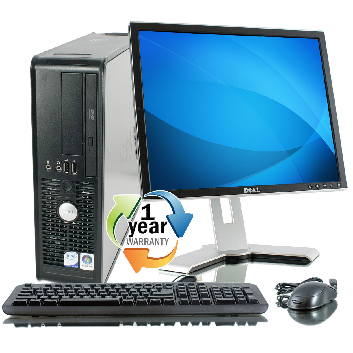 Dell REFURBISHED Dell Optiplex 745 PD 2.8GHz 2GB 80GB DVD Win XP Pro Desktop Computer + 17"LCD at Sears.com