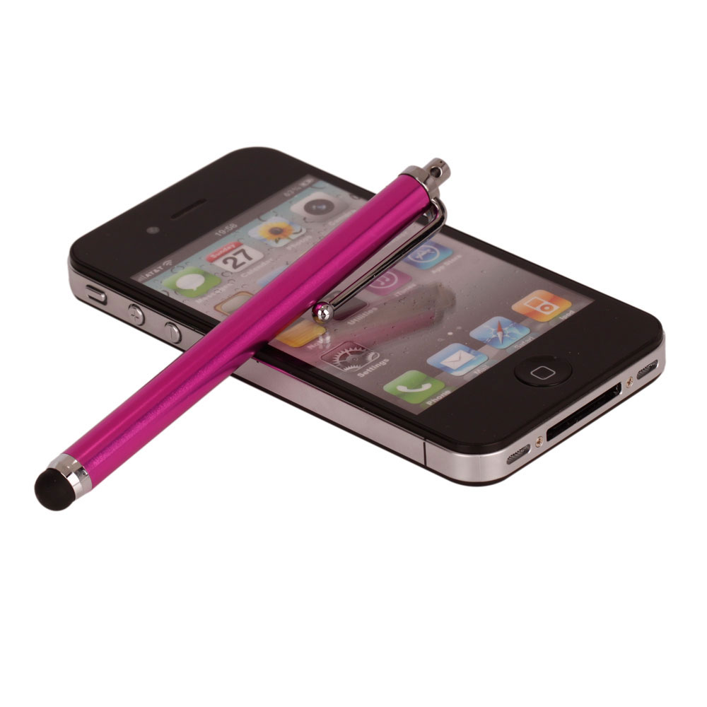 AmeriMax Ball Pen Capacitance Touch Screen Stylus Pen for Apple iPhone iPod iPad Hot Pink at Sears.com