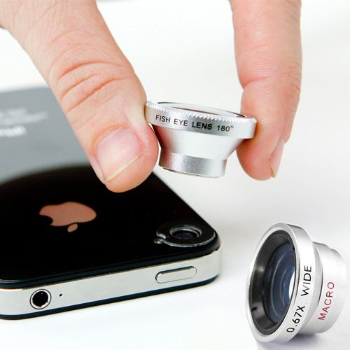 AmeriMax Macro Lens Wide Lens and 180 Fish Eye Lens 3 in 1 for Samsung HTC Cell Phones at Sears.com