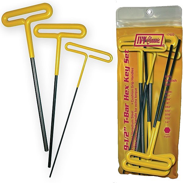 Ivy Classic 17023 8 Pc. T-Bar Hex Key Set - Metric at Sears.com