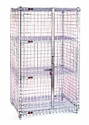 Eagle Group SC2430S 27 1/4" x 33 1/4" x 67" stainless steel stationary, full-size security unit at Sears.com