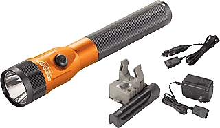 StreamLight STR75642 Stinger LED Rechargeable Light with Piggyback Charger, Orange at Sears.com