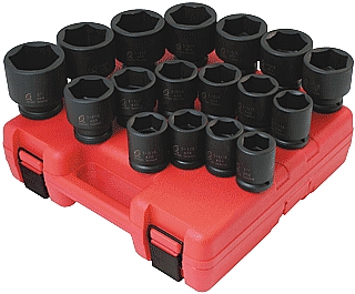 Sunex SX4683 17 Pc. 3/4" Drive Heavy Duty Impact Socket Set at Sears.com