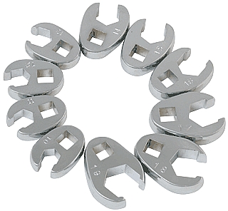 Sunex SX9710M 10 Pc. Metric Crawfoot Set at Sears.com