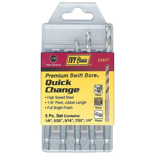 Ivy Classic 01817 5 Pc. Quick-Change Drill Bit Set at Sears.com