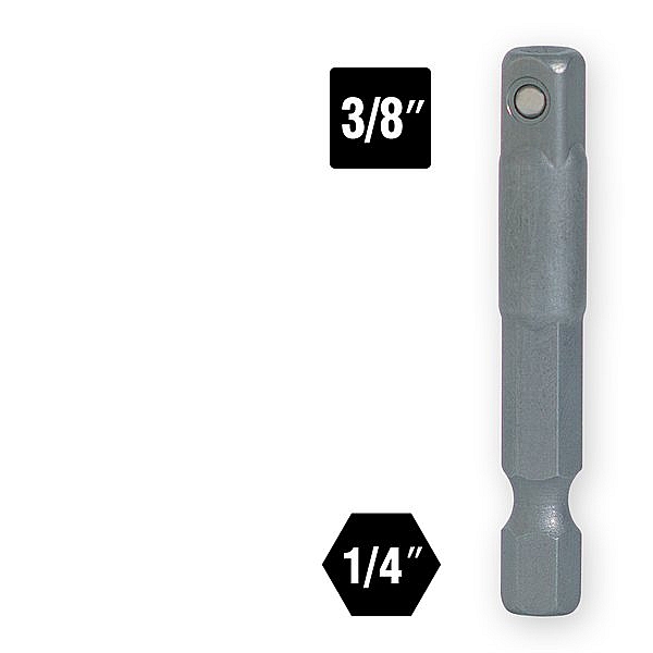 Ivy Classic 45548 2-1/2 x 3/8" Hex - Square Socket Adapter at Sears.com