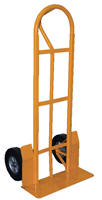 Vestil SPHT-500S-HD  Steel "P" Handle Hand Truck with 10" x 3-1/2" Pneumatic Wheels at Sears.com