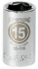 Armstrong Tools Armstrong 39-010 1/2 Inch Drive 6 Point Metric Standard Length Socket,10MM at Sears.com