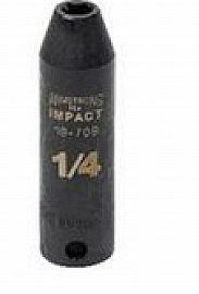 Armstrong Tools Armstrong 19-728 6 Point 3/8 Inch Drive Deep Impact Socket, 7/8" at Sears.com