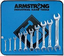 Armstrong Tools Armstrong 53-273 10 Pc Metric Full Polish Open End Wrench Set at Sears.com
