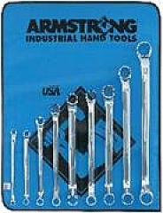 Armstrong Tools Armstrong 54-573 9 Pc 12 Point Metric Full Polish 45 Deg Offset Box Wrench Set at Sears.com
