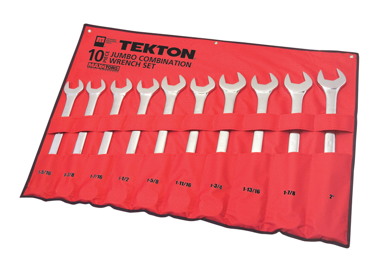 Tekton 19621 10-pc. Jumbo Combination Wrench Set (SAE) at Sears.com