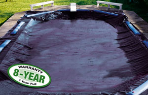 SIs 20x40 Economy In-Ground Pool Winter Cover