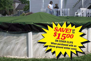 SIs 15' ROUND Above Ground Pool Cover