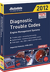 Autodata ADT12-350 2012 Import Trouble Code Manual at Sears.com