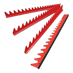 Ernst ERN6014M 40 Pc. Wrench Rail Holder - Red