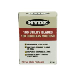 Hyde&nbsp; Hyde 42150 Utility Knife Blades (100)