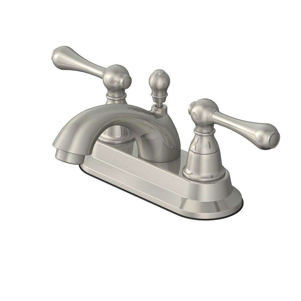 UPC 019934445313 product image for Pegasus F50B5200BN 1000 Series 4 in. Centerset 2-Handle Bathroom Faucet in Brush | upcitemdb.com