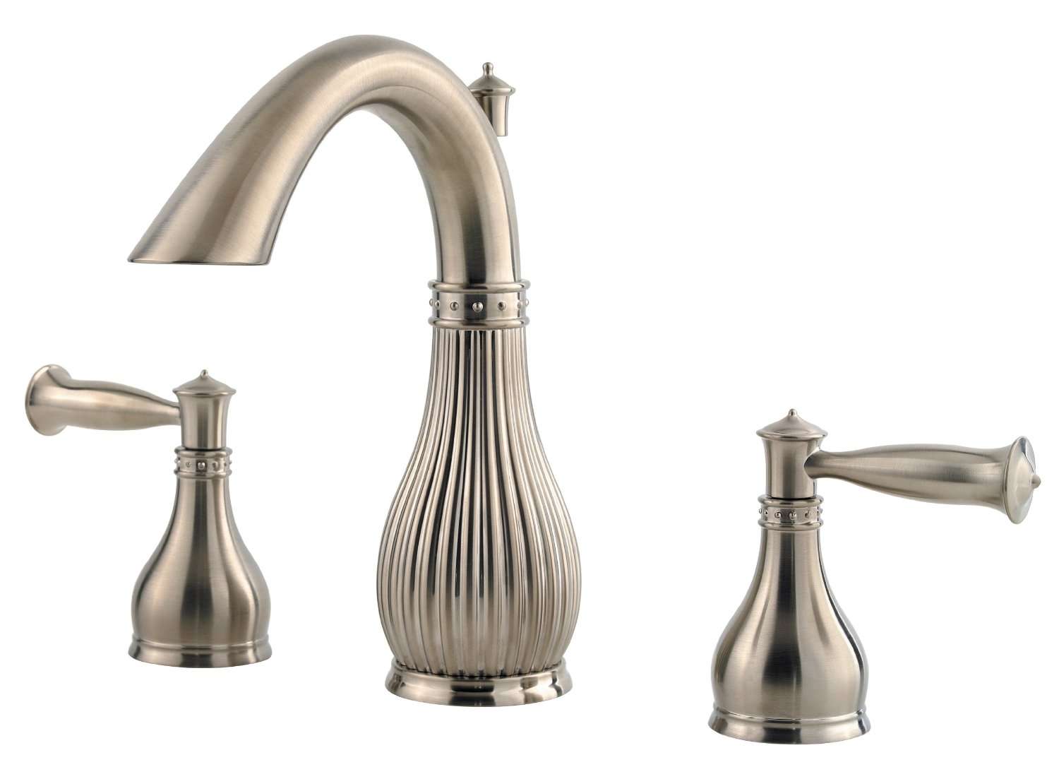 Pfister 8 Inch Faucet Sears Pfister F 049 Vtkk Virtue 8 In Widespread Lavatory Faucet Brush Nickel