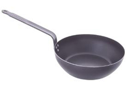 De Buyer Country Fry Pan  Blue Steel - 24 Cm