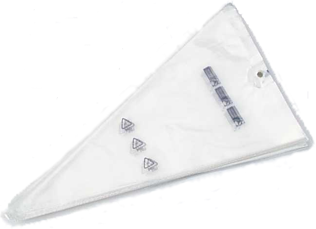 Thermohauser Disposable, Soft & Flexible Pastry Bag, Pack of 100 Pieces - 12" at Sears.com