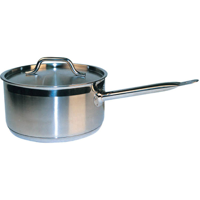 Winware by Winco Winware Stainless Steel Sauce Pan with Cover - 10 Quart