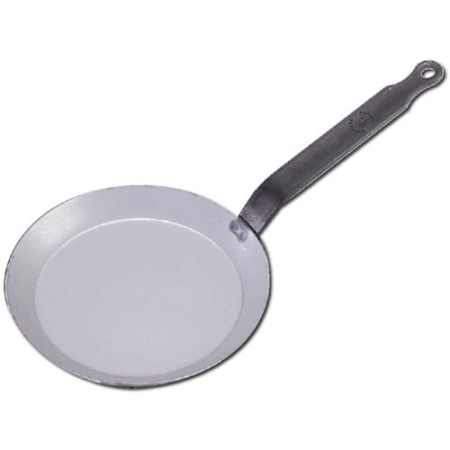 De Buyer deBuyer Steel Crepe Pan  Made of Heavy Quality Steel - 26cm (10)