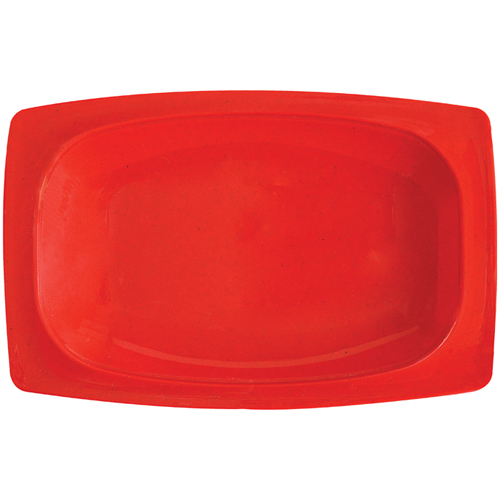 G. E. T. Enterprises Melamine Platter, Oval, Red Sensation Series, 12.25" x 8," Sold as a Case of 12 at Sears.com