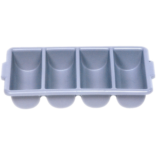 Rubbermaid Commercial Products Rubbermaid Cutlery Bin, 4 Compartment, Gray at Sears.com