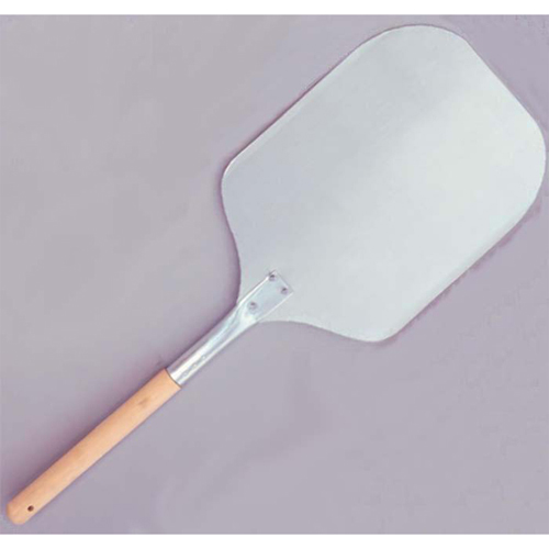 Allied Metal Pizza Peel, Aluminum Blade With Wood Handle. Blade size 12" X 14". Overall size of peel: 27" at Sears.com