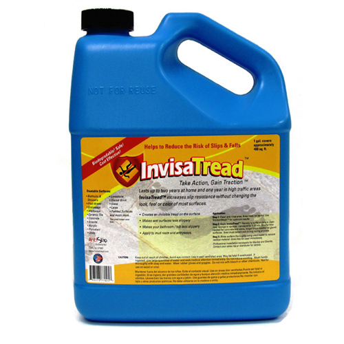 InvisaTread Anti-Slip Solution: Makes Your Floor Non-Slippery. 1 Gallon (Covers Approx. 400 Sq ft) at Sears.com
